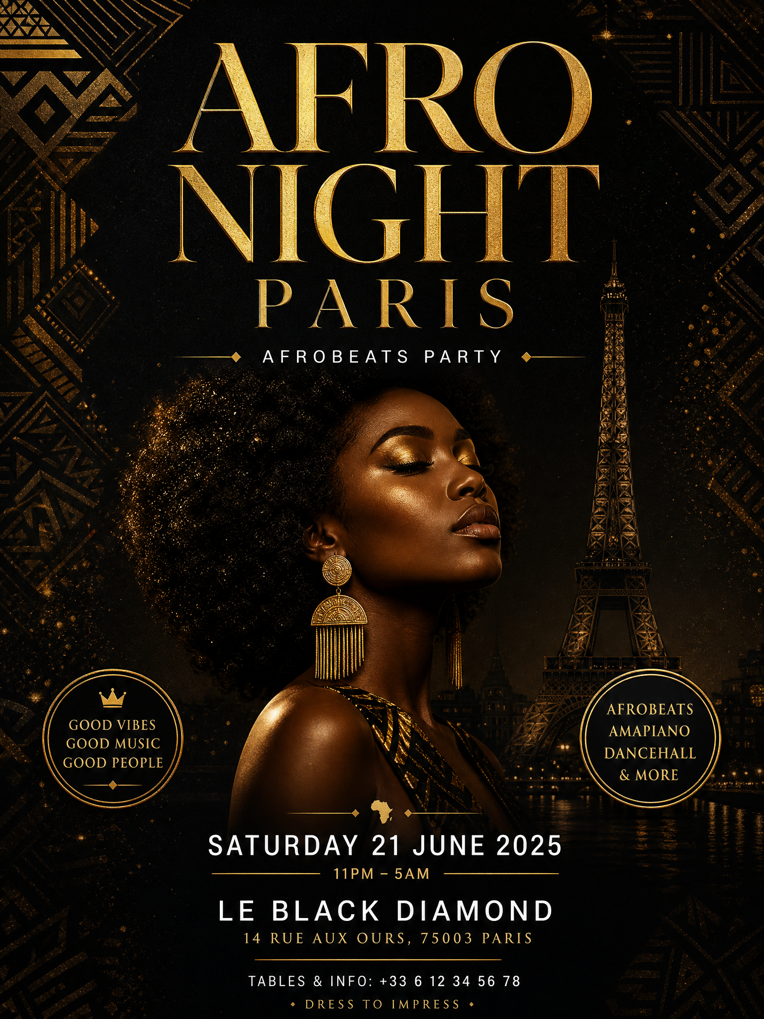 Afro Night Paris - Afrobeats Party