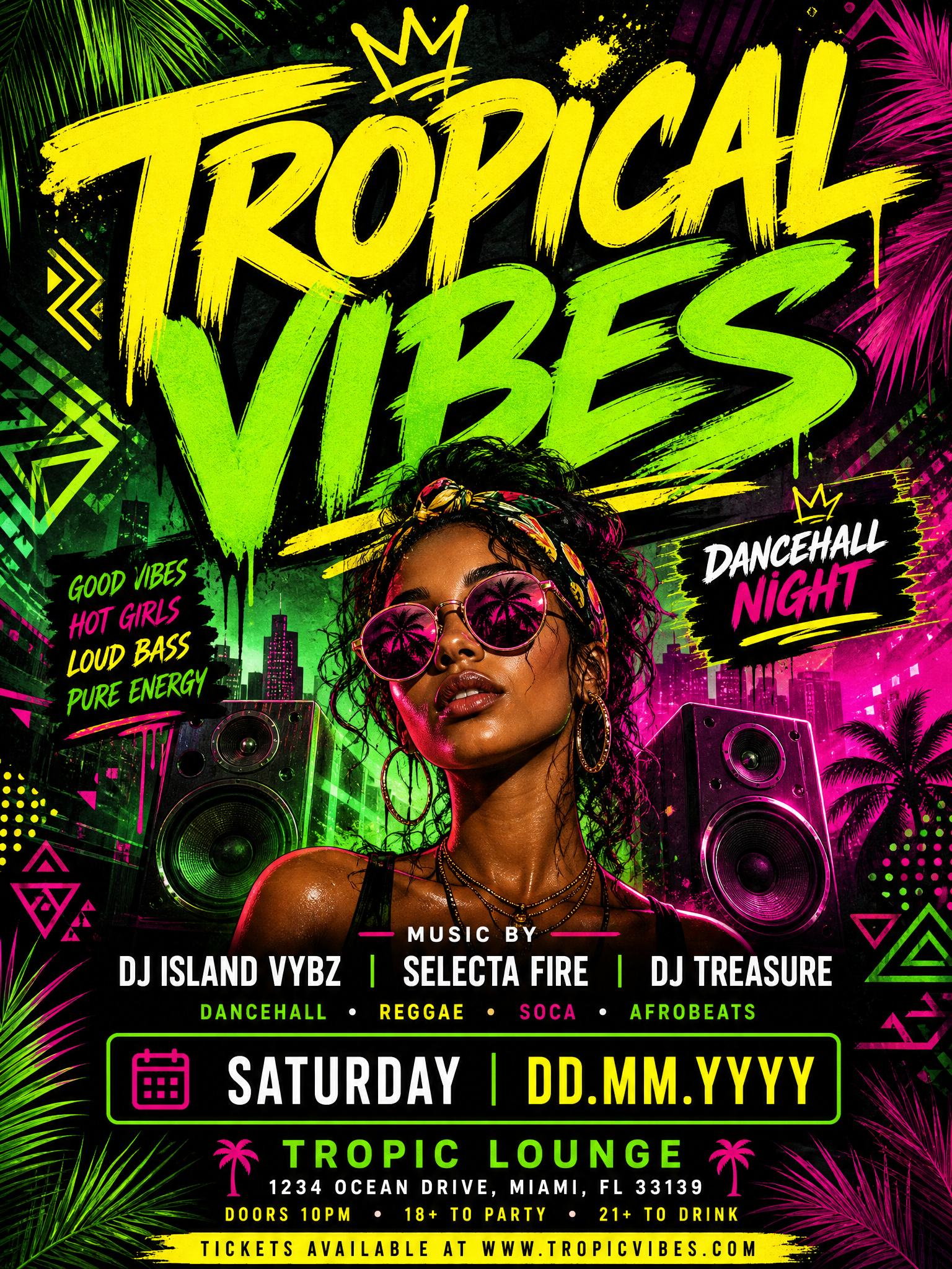Tropical Vibes - Soirée Dancehall